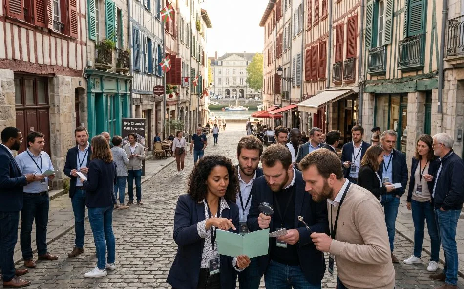 Cluedo à Bayonne — enquête en ville