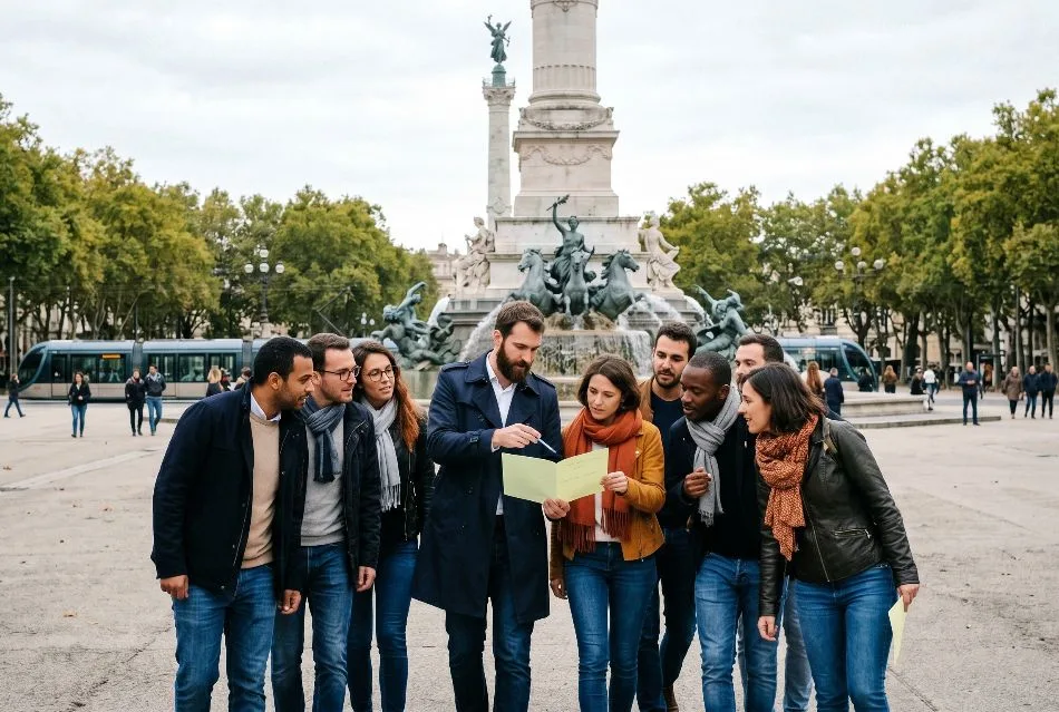 Cluedo à Bordeaux — enquête en ville
