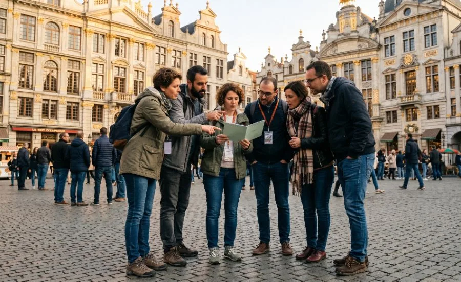 Cluedo à Bruxelles — enquête en ville