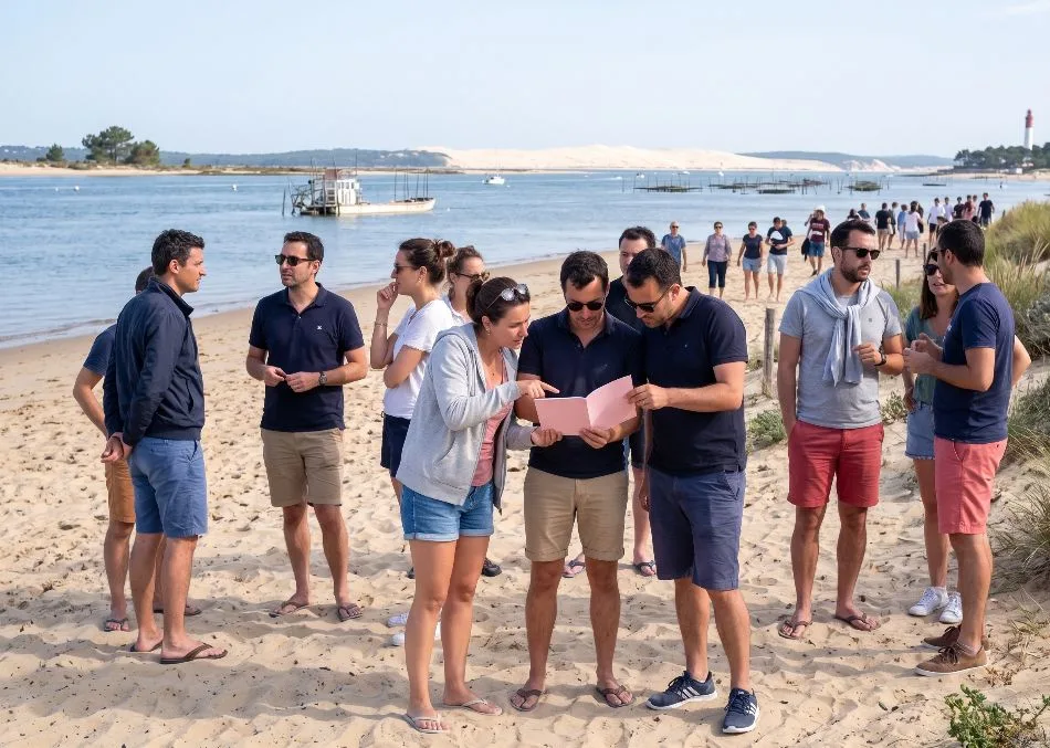 Cluedo à Cap Ferret — enquête en ville