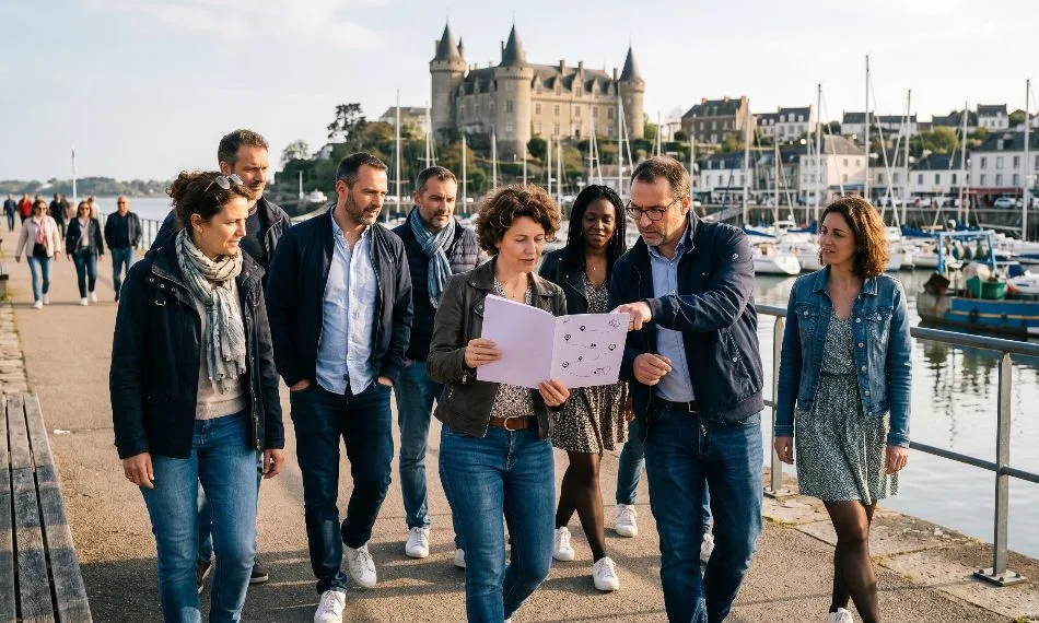 Cluedo à Pornic — enquête en ville