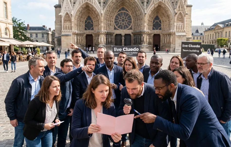 Cluedo à Reims — enquête en ville