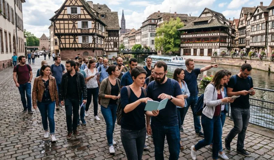 Cluedo à Strasbourg — enquête en ville